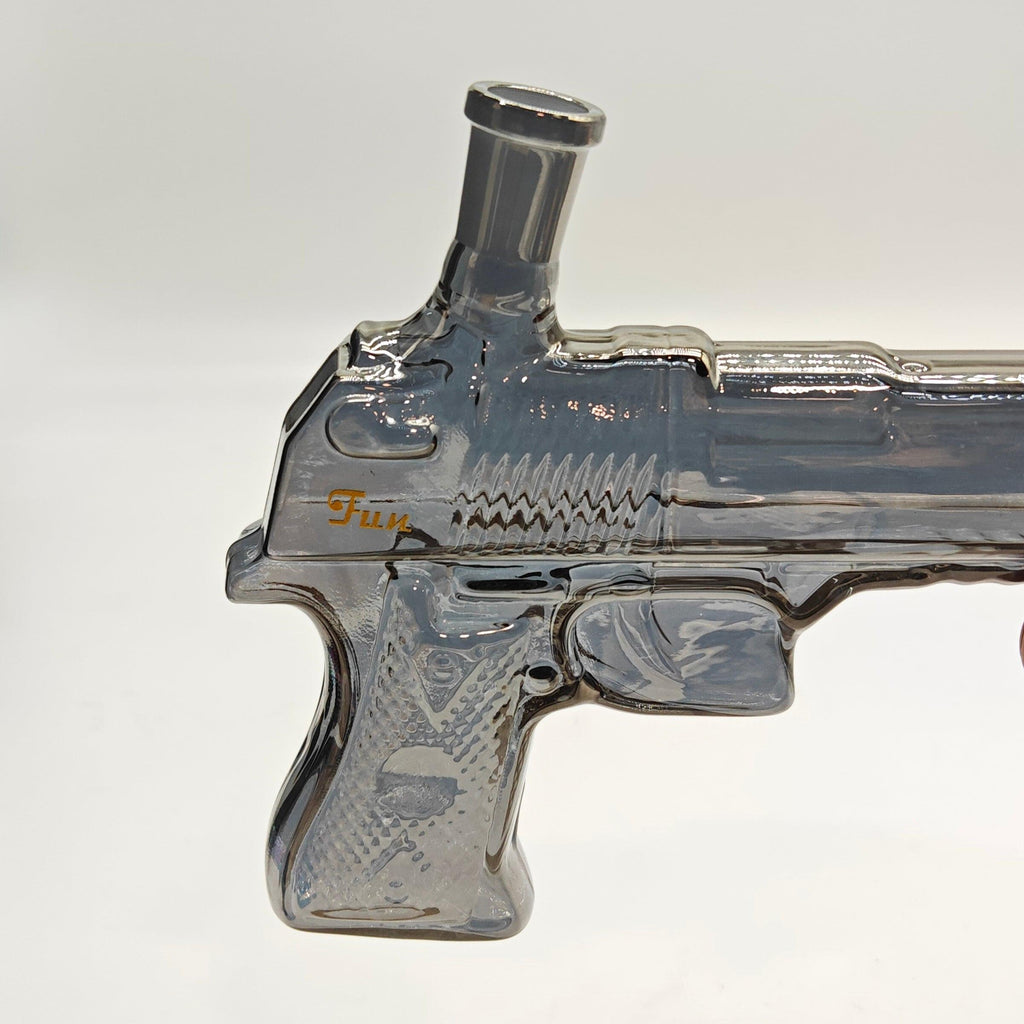 Electroplated 7.5" Arsenal Glass Bong [SGun1-A]