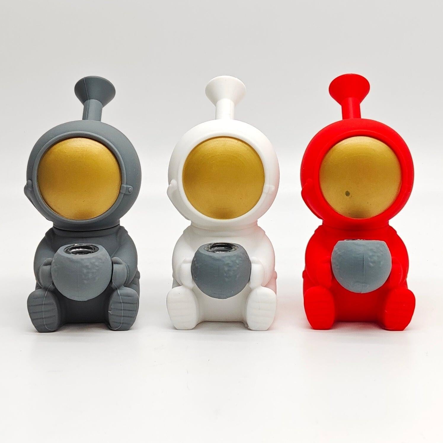 6“ Astronaut Silicone Water Pipe [SP1116] Main image