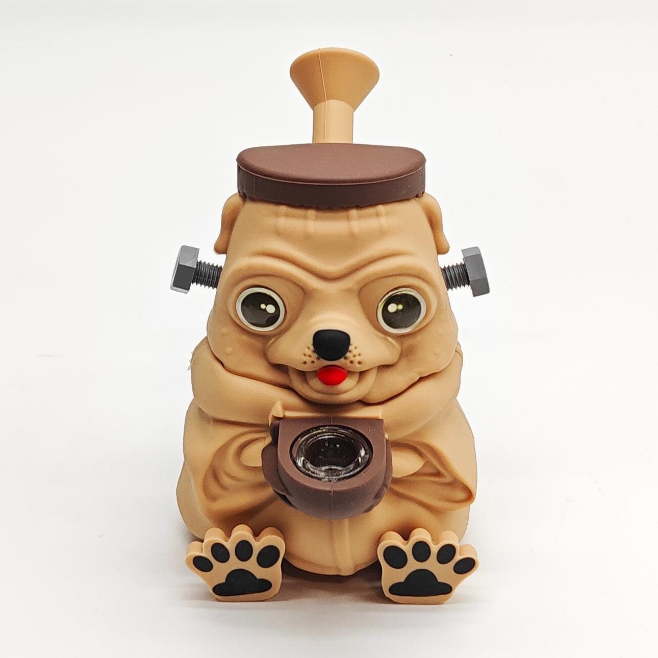 5.5" Pug Silicone Water Pipe [SP1118]