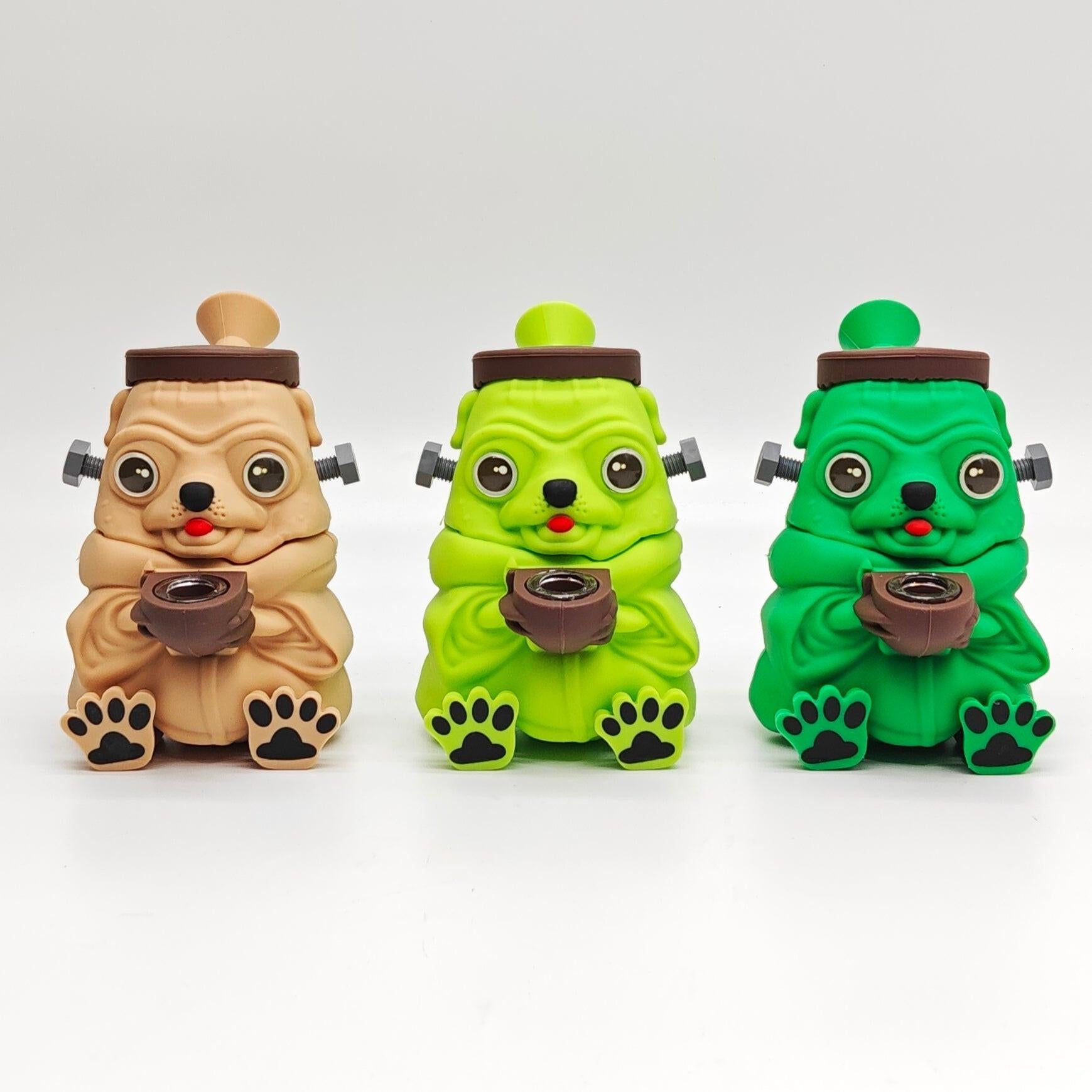 5.5" Pug Silicone Water Pipe [SP1118] Main image