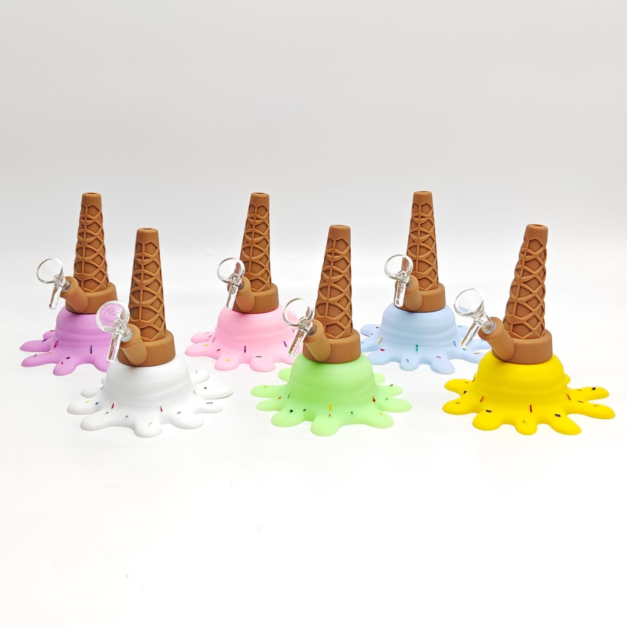 5.2" Ice Cream Silicone Water Pipe [SP1088] Main image