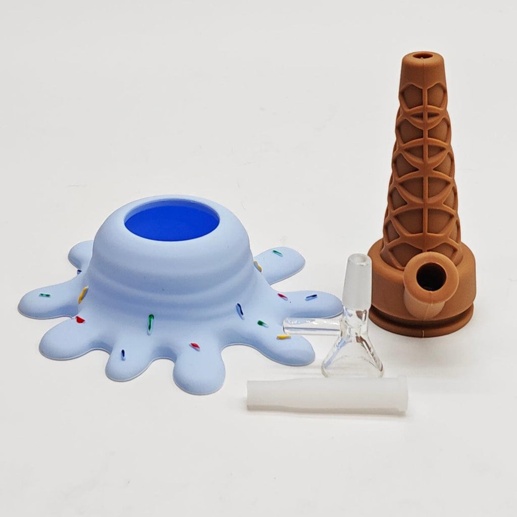 5.2" Ice Cream Silicone Water Pipe [SP1088]