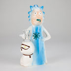 8″ Mad Scientist Ceramic Bong – Cartoon Style Vintage Collectible  [ES083WP]