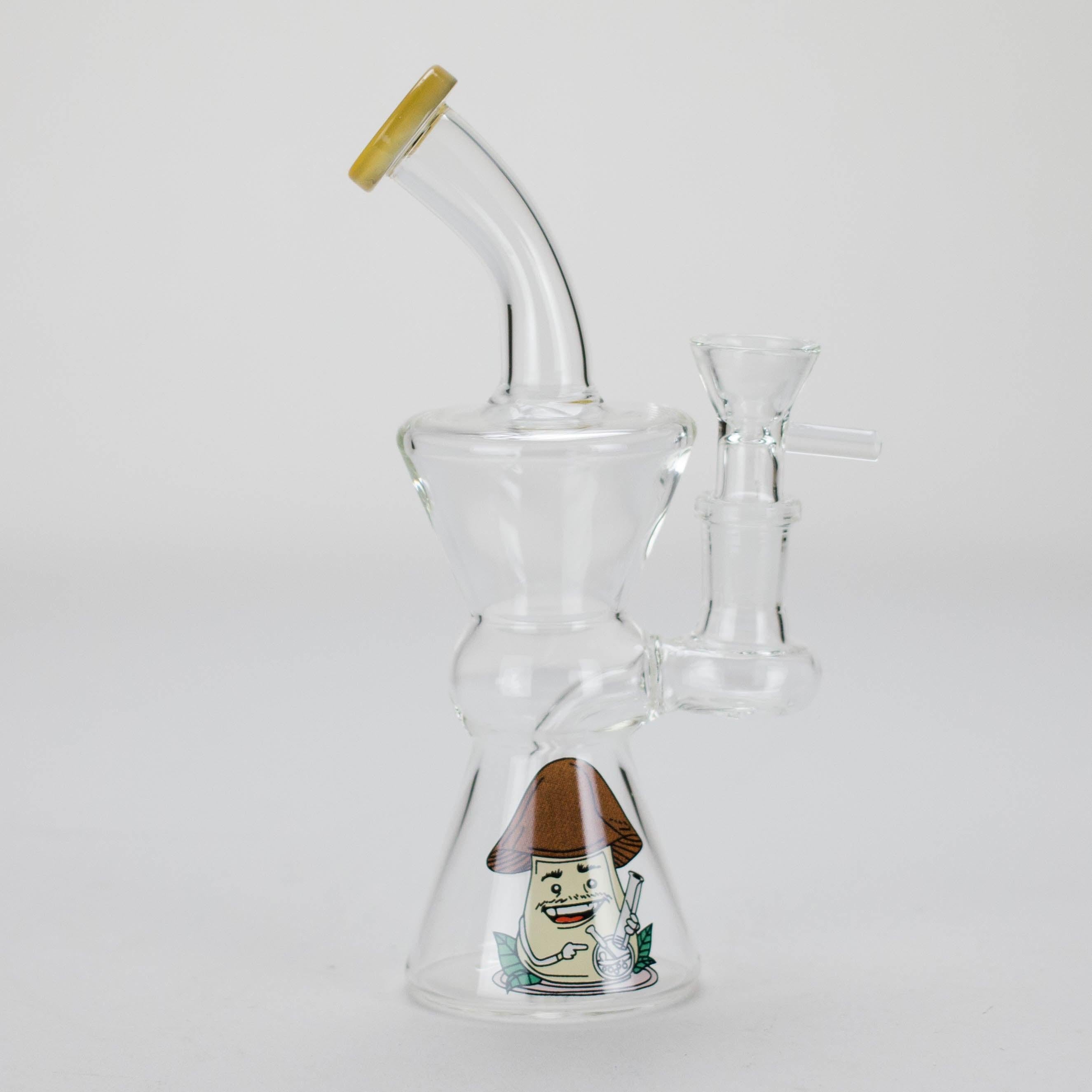 6.5″ Cartoon Print Glass Bong [F230829-4]