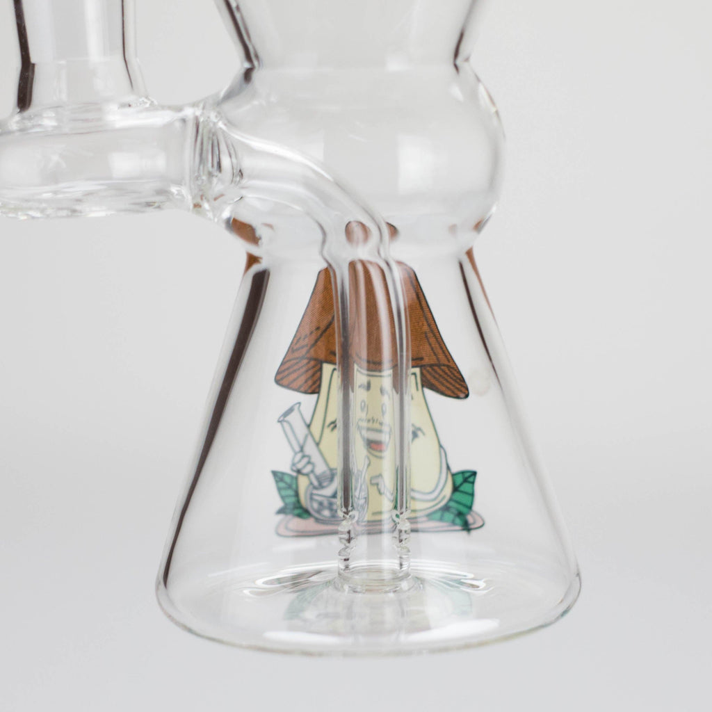 6.5″ Cartoon Print Glass Bong [F230829-4]