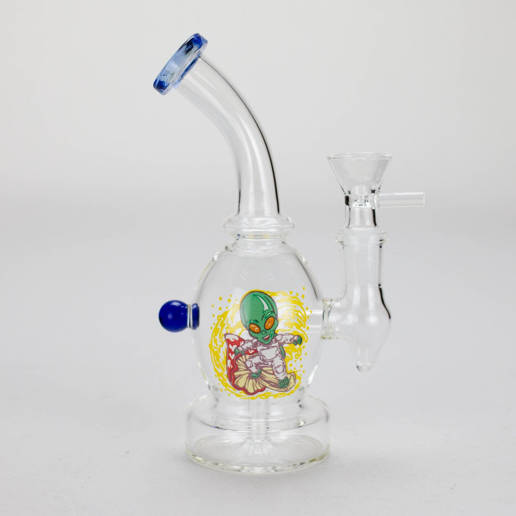 6.5″ Cartoon PrintGlass Bong [F230829-1A]