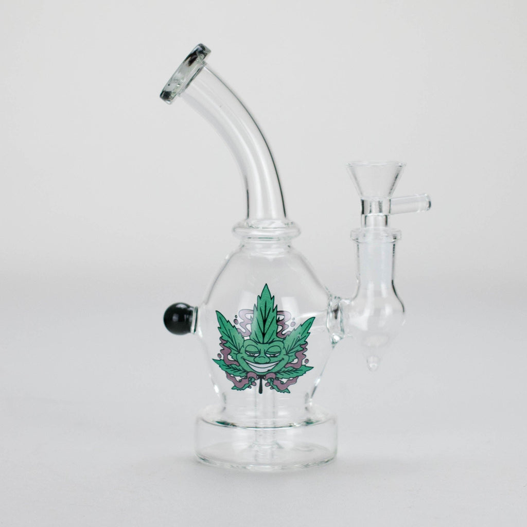 6.5″ Cartoon PrintGlass Bong [F230829-1A]