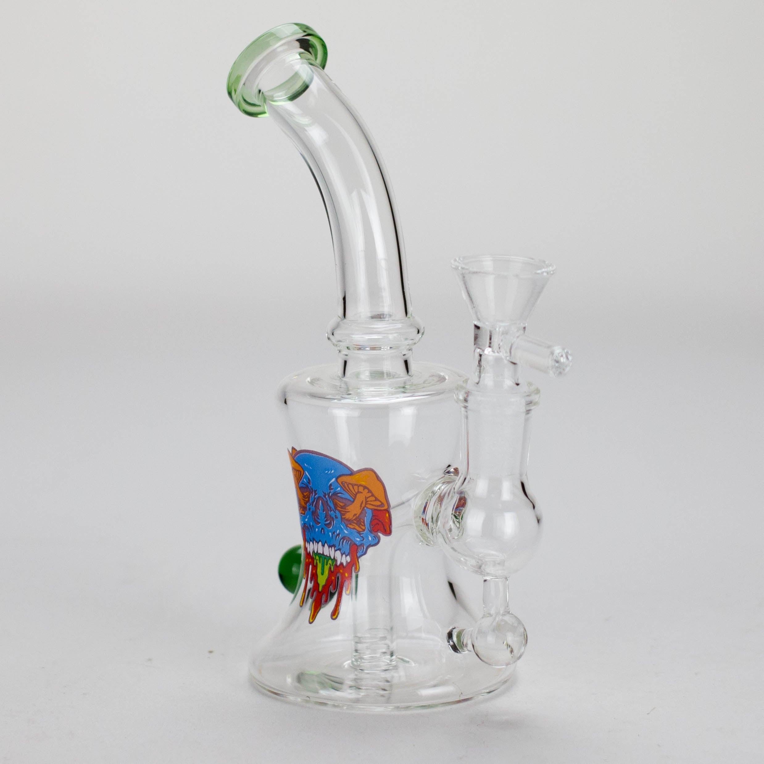 6.5″ Cartoon PrintGlass Bong [F230829-1B]