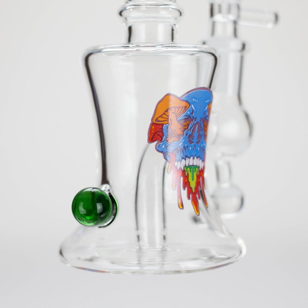 6.5″ Cartoon PrintGlass Bong [F230829-1B]