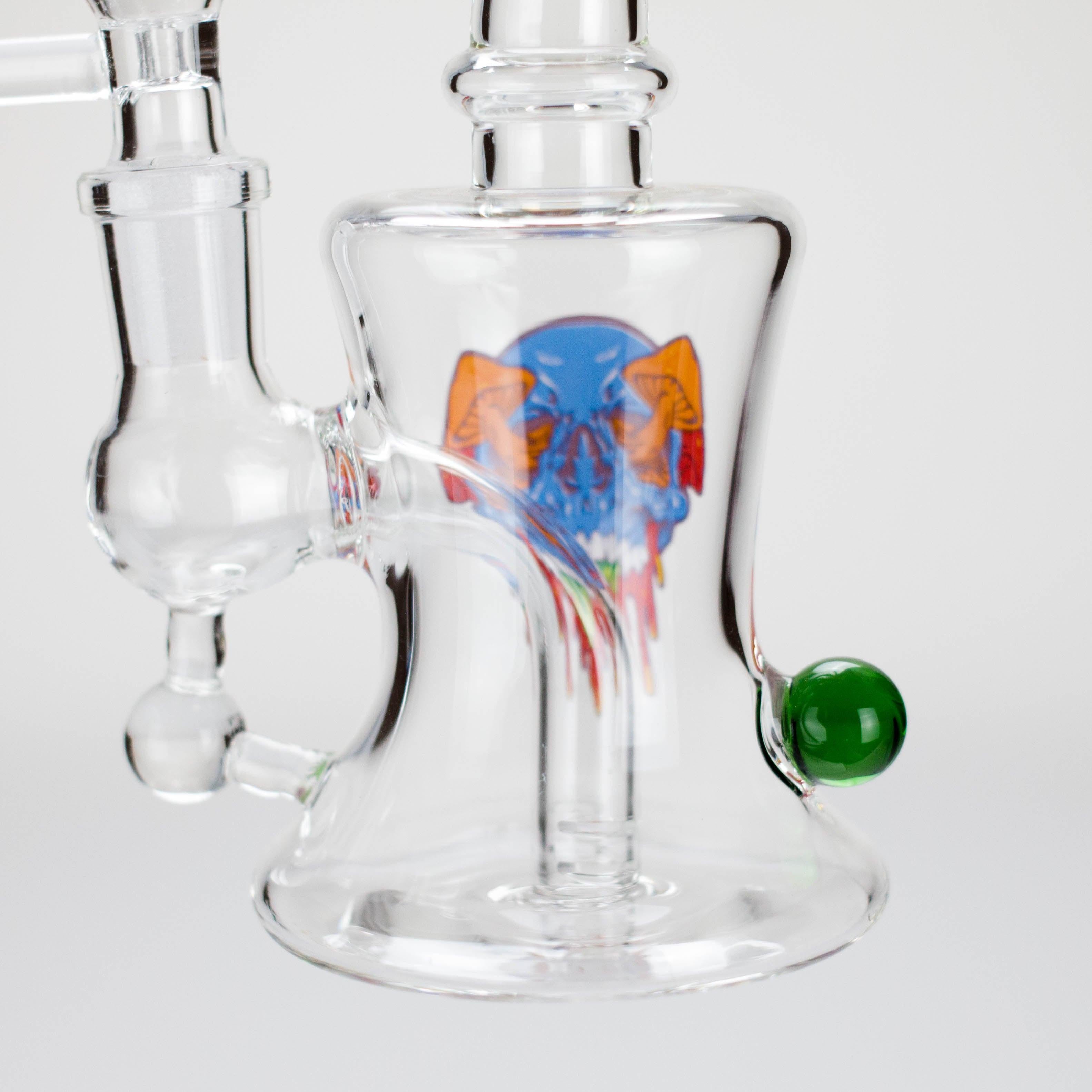 6.5″ Cartoon PrintGlass Bong [F230829-1B] Secondary image