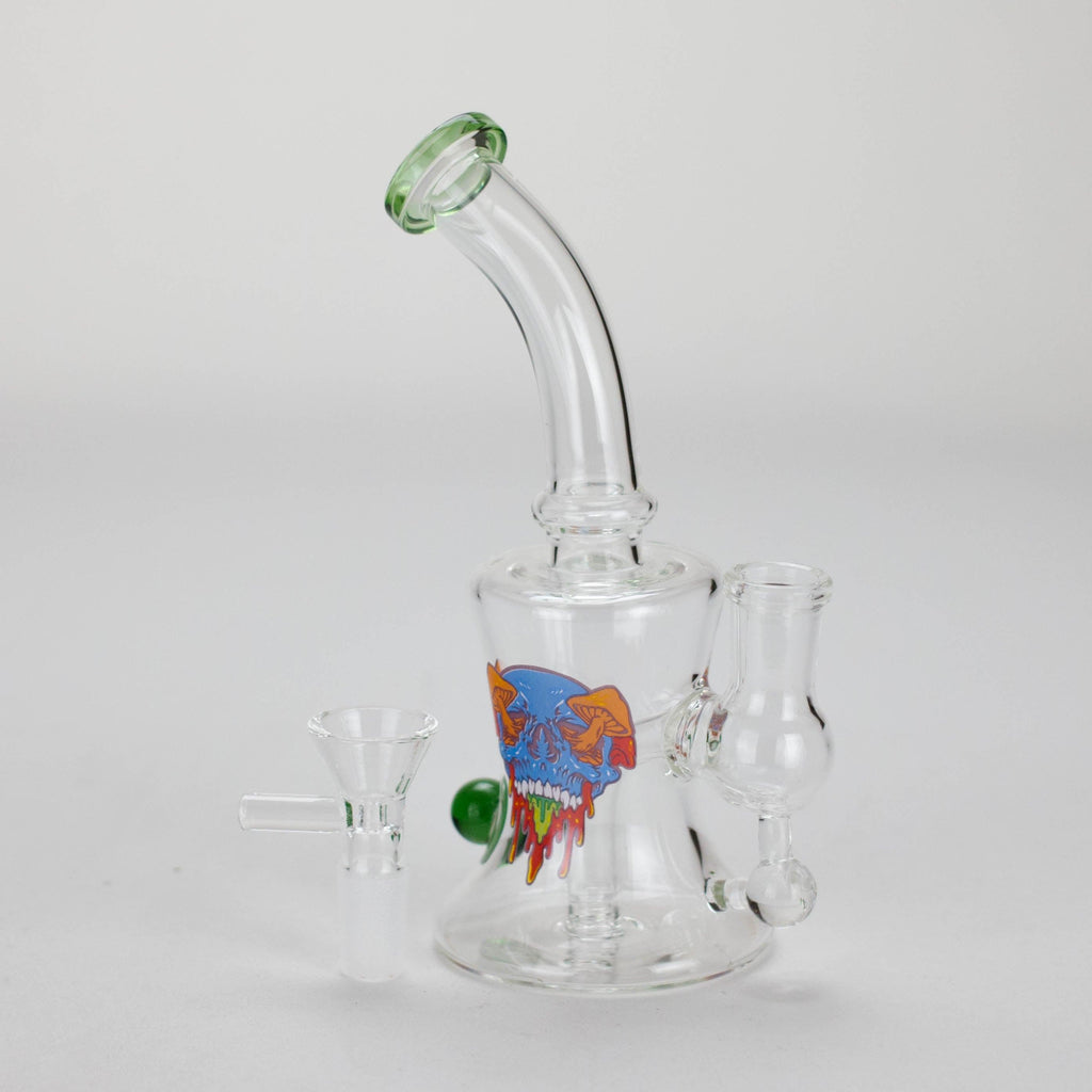 6.5″ Cartoon PrintGlass Bong [F230829-1B]