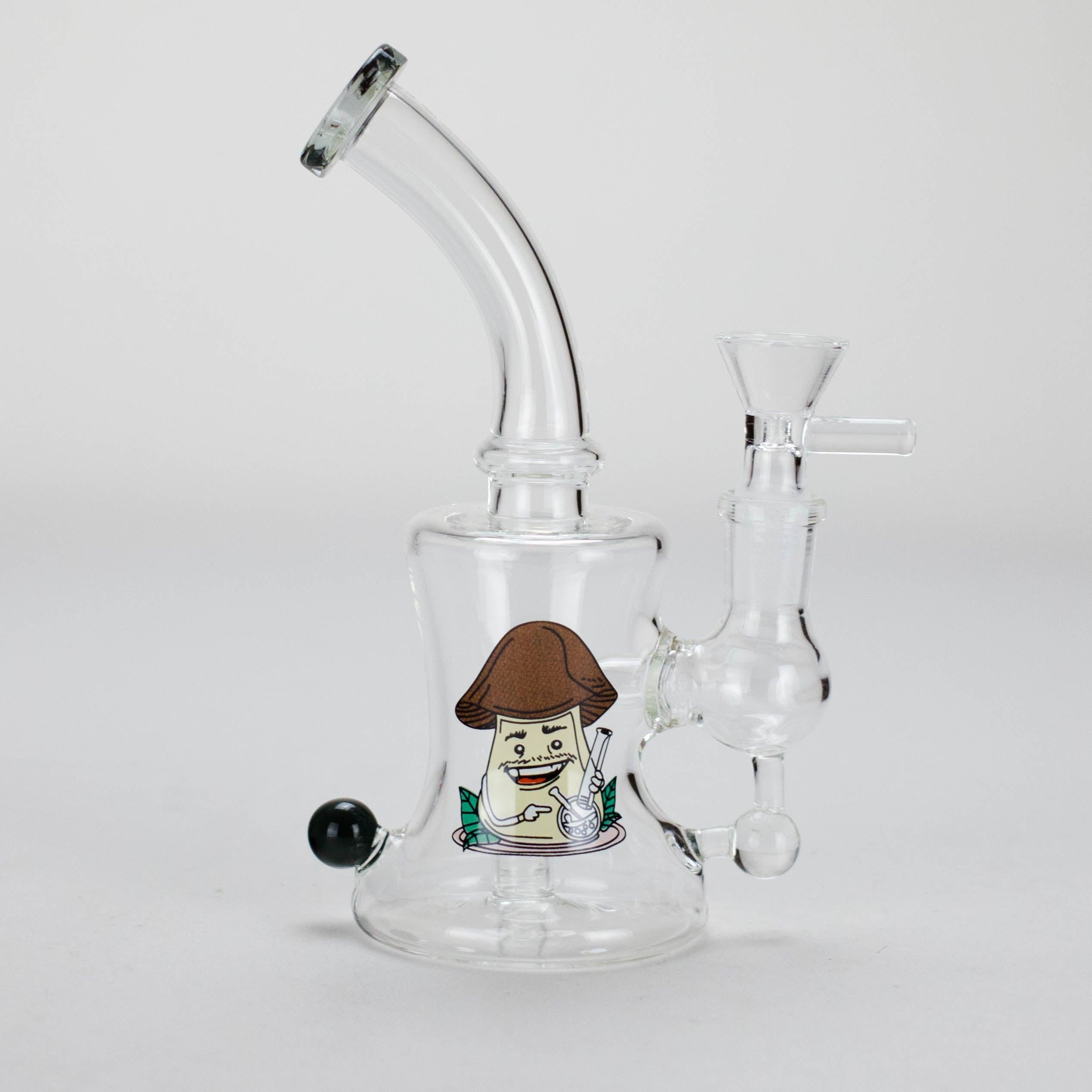6.5″ Cartoon PrintGlass Bong [F230829-1B]