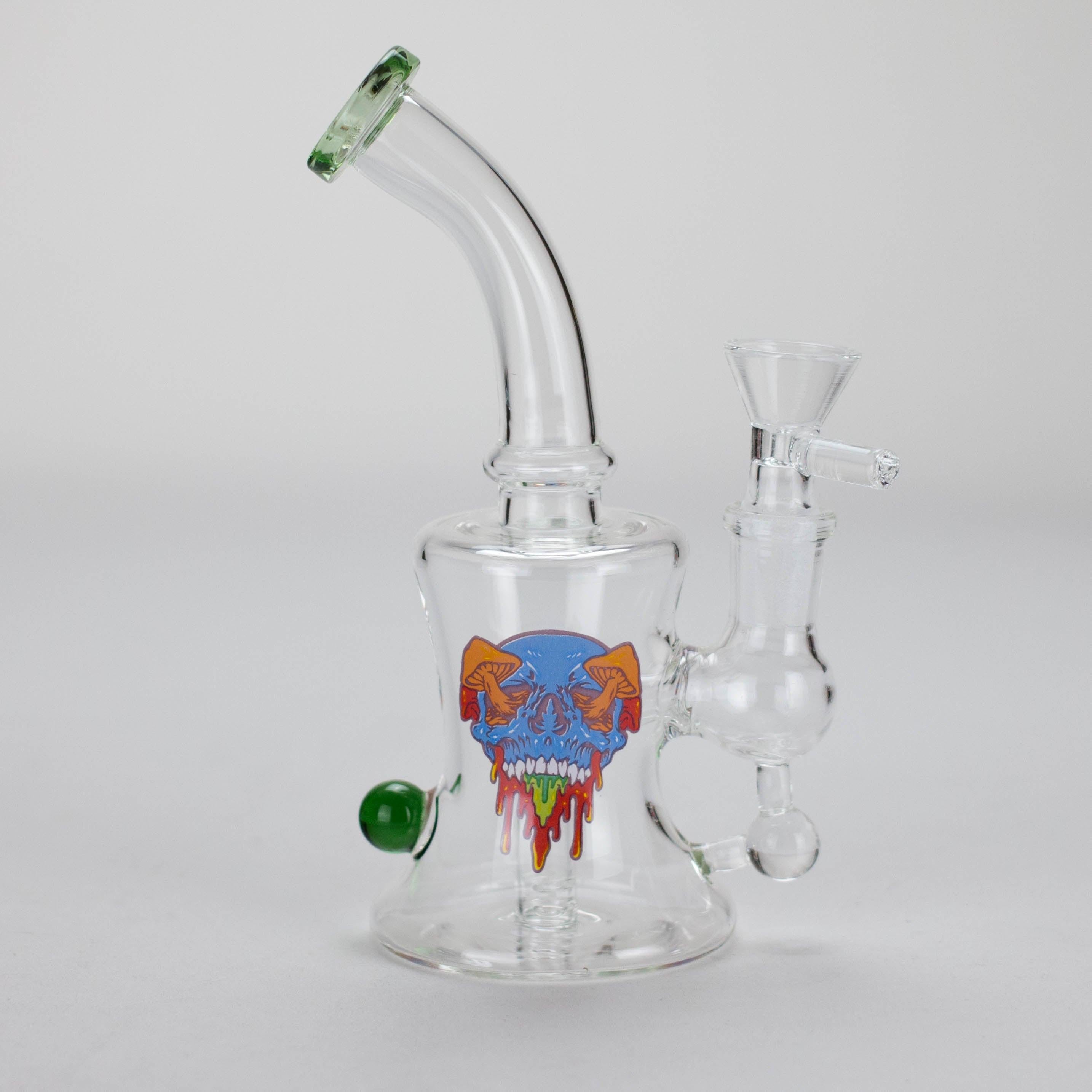 6.5″ Cartoon PrintGlass Bong [F230829-1B]