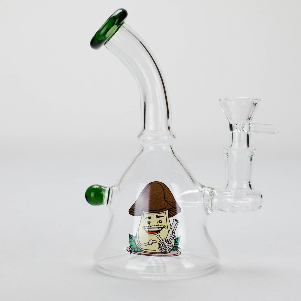 6.5″ Cartoon PrintGlass Bong [F230829-1C]