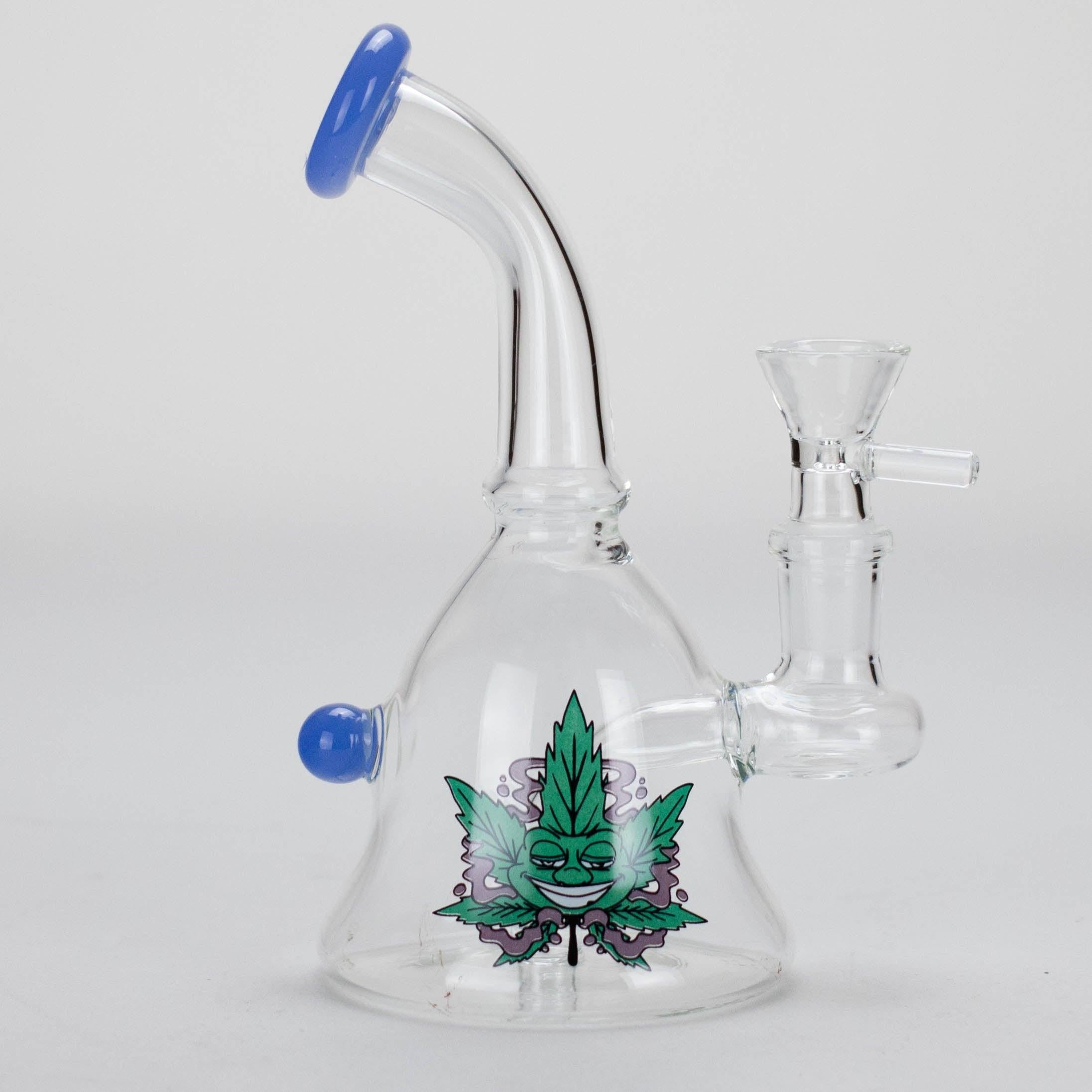 6.5″ Cartoon PrintGlass Bong [F230829-1C]