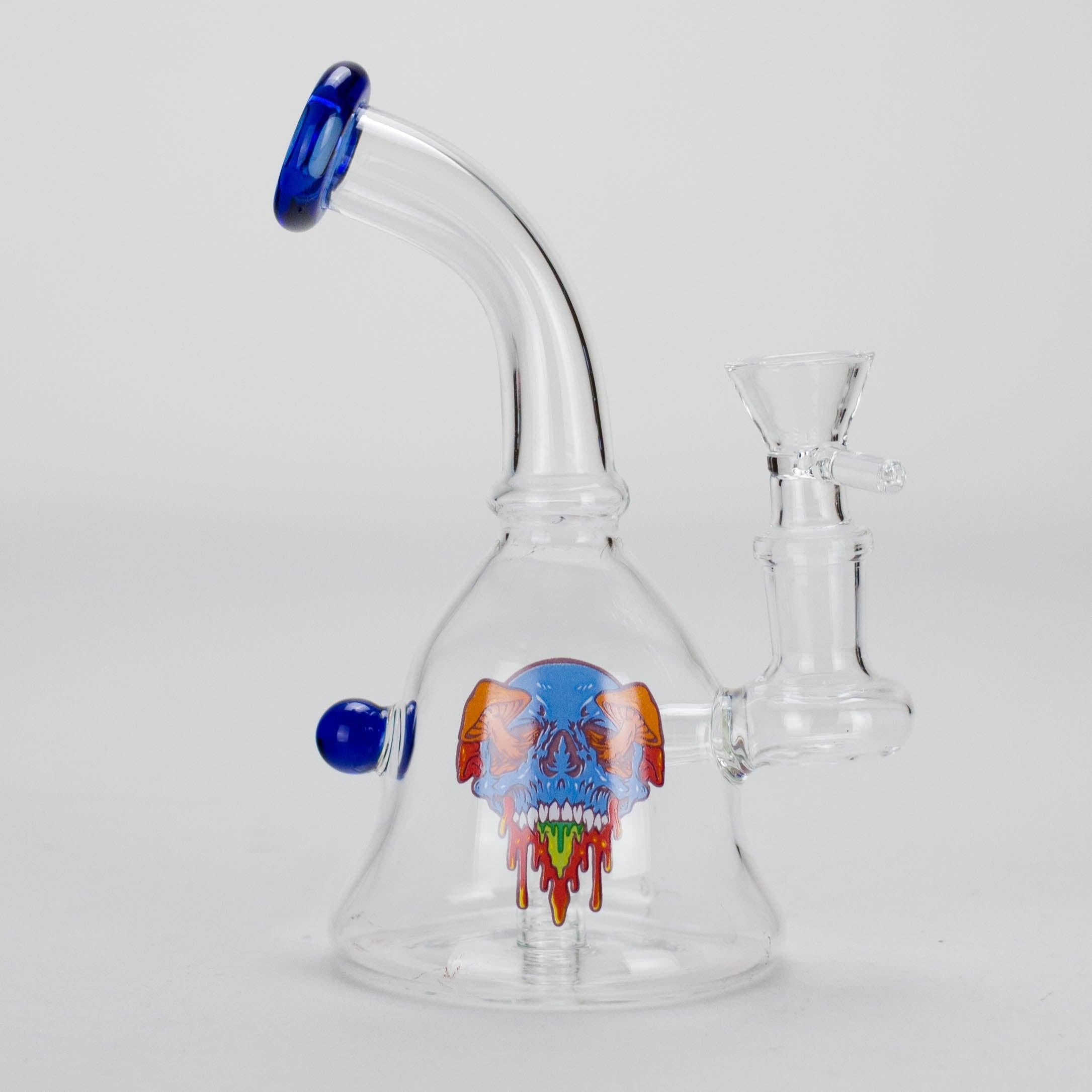 6.5″ Cartoon PrintGlass Bong [F230829-1C]