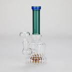 6" Stemless Glass Bong with Water Diffuser – 14mm Bowl Joint