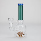 6" Stemless Glass Bong with Water Diffuser – 14mm Bowl Joint