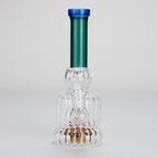 6" Stemless Glass Bong with Water Diffuser – 14mm Bowl Joint