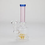 6" Stemless Glass Bong with Water Diffuser – 14mm Bowl Joint
