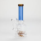 6" Stemless Glass Bong with Water Diffuser – 14mm Bowl Joint