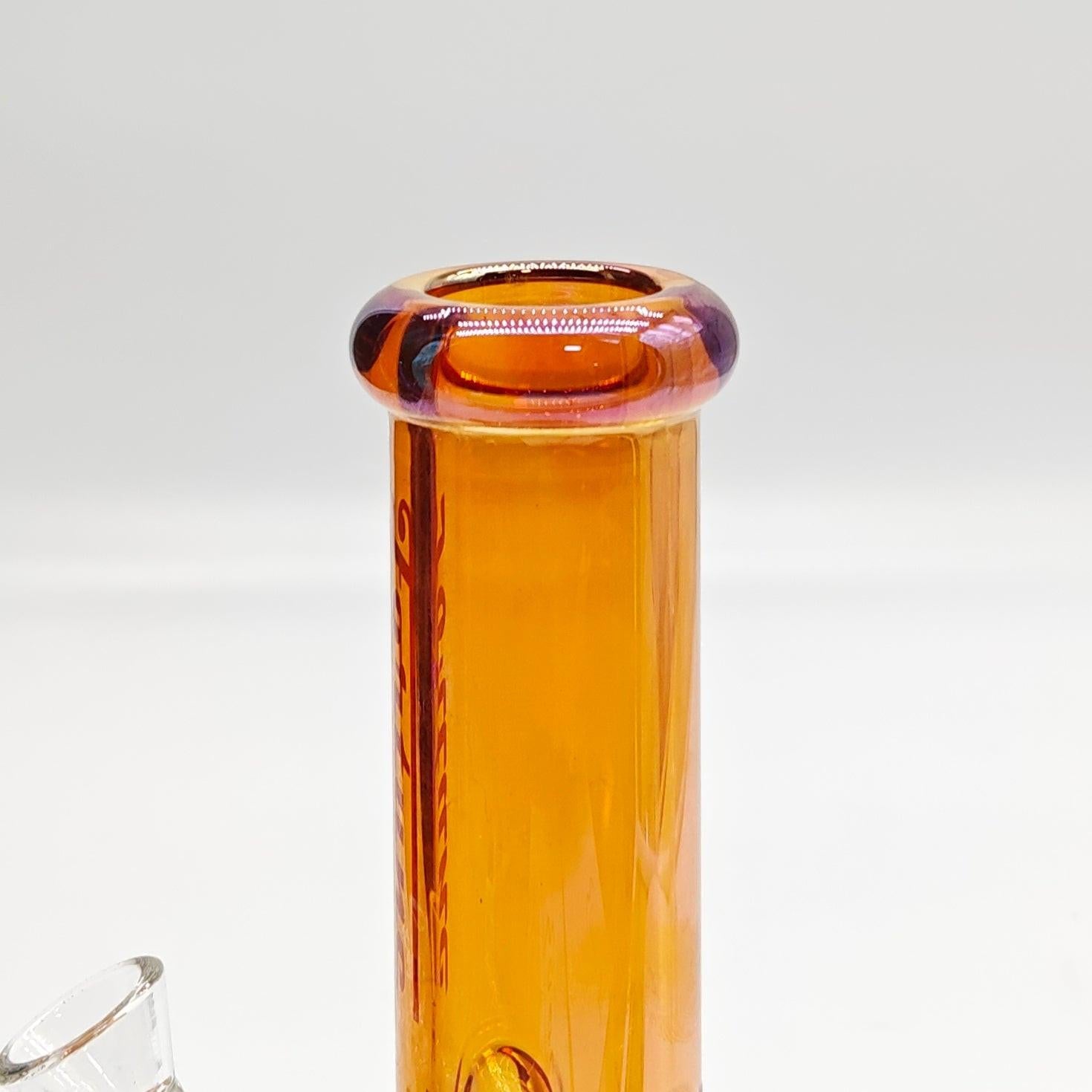 Fortune | Electroplated Skull 10" 5mm Glass Bong [SK105038E]