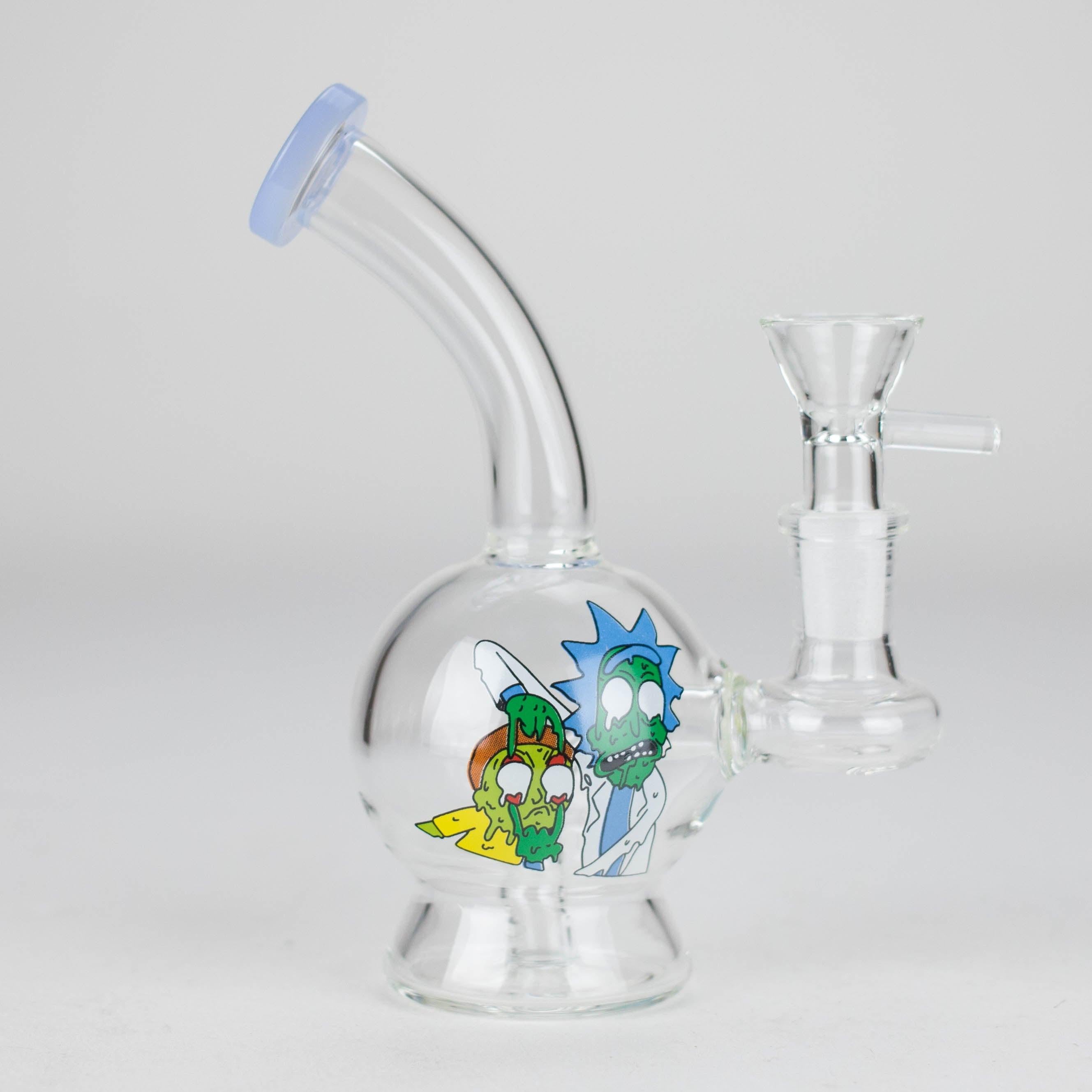 6.5″ Cartoon PrintGlass Bong [F230829-1D]