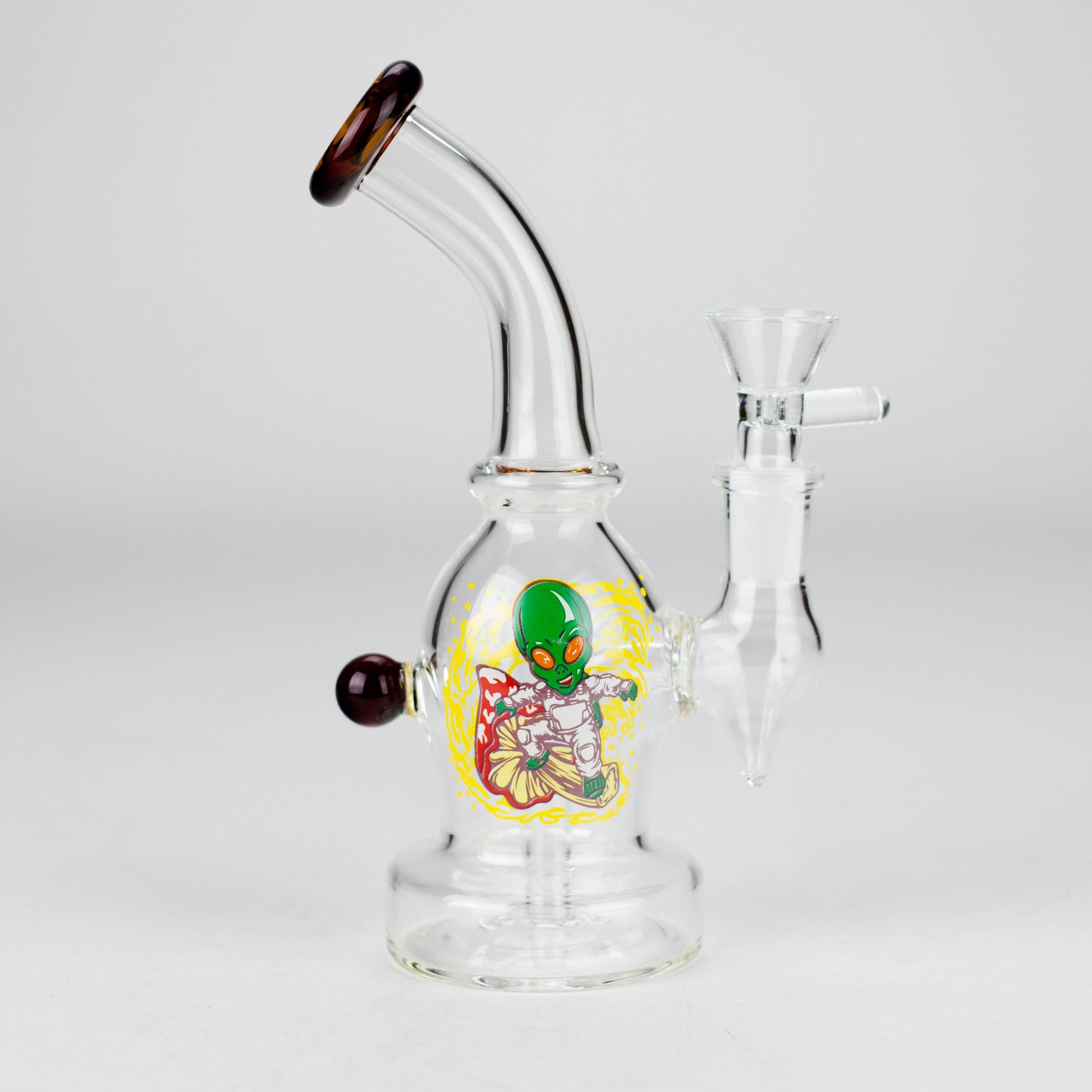 6.5″ Cartoon PrintGlass Bong [F230829-2B]