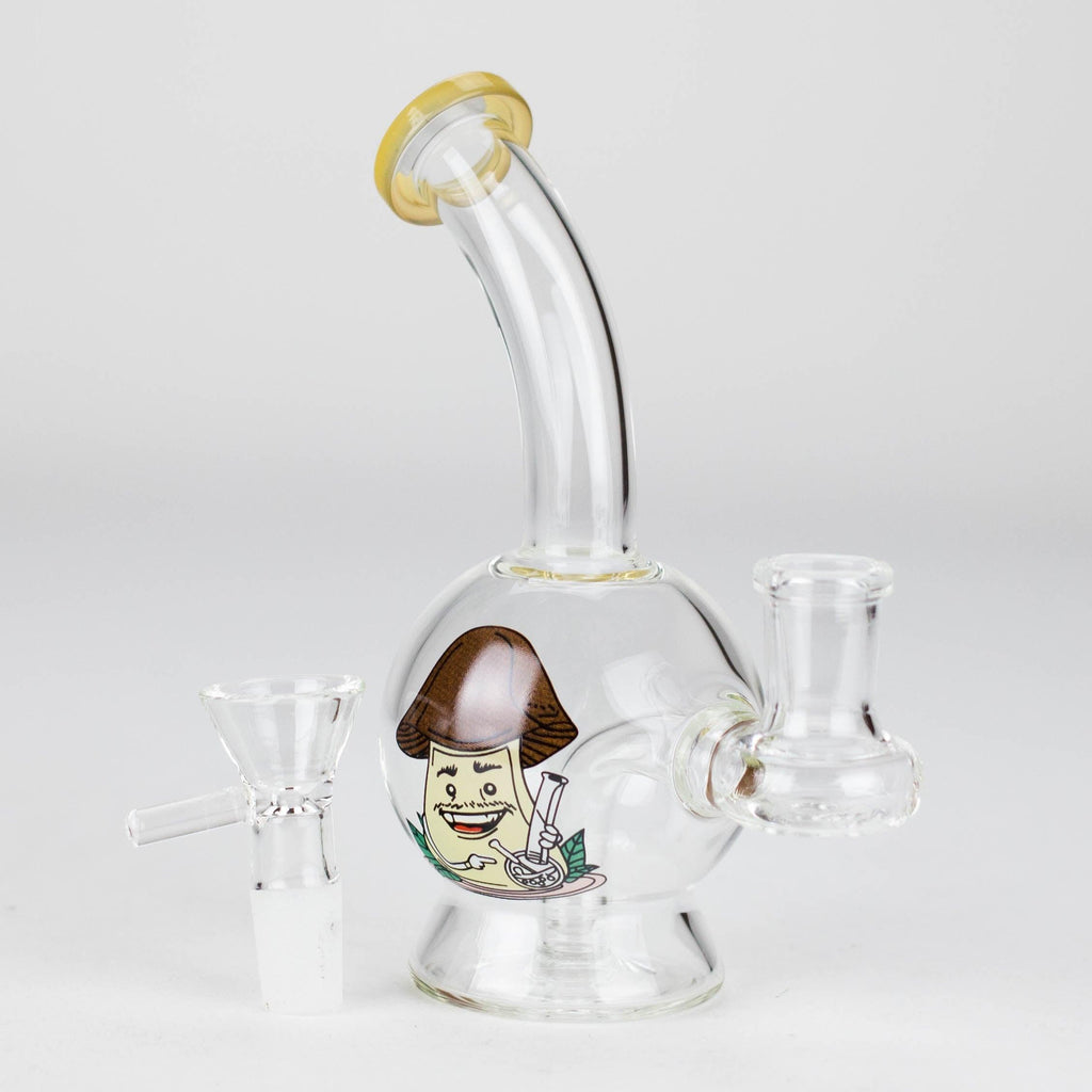 6.5″ Cartoon PrintGlass Bong [F230829-1D]
