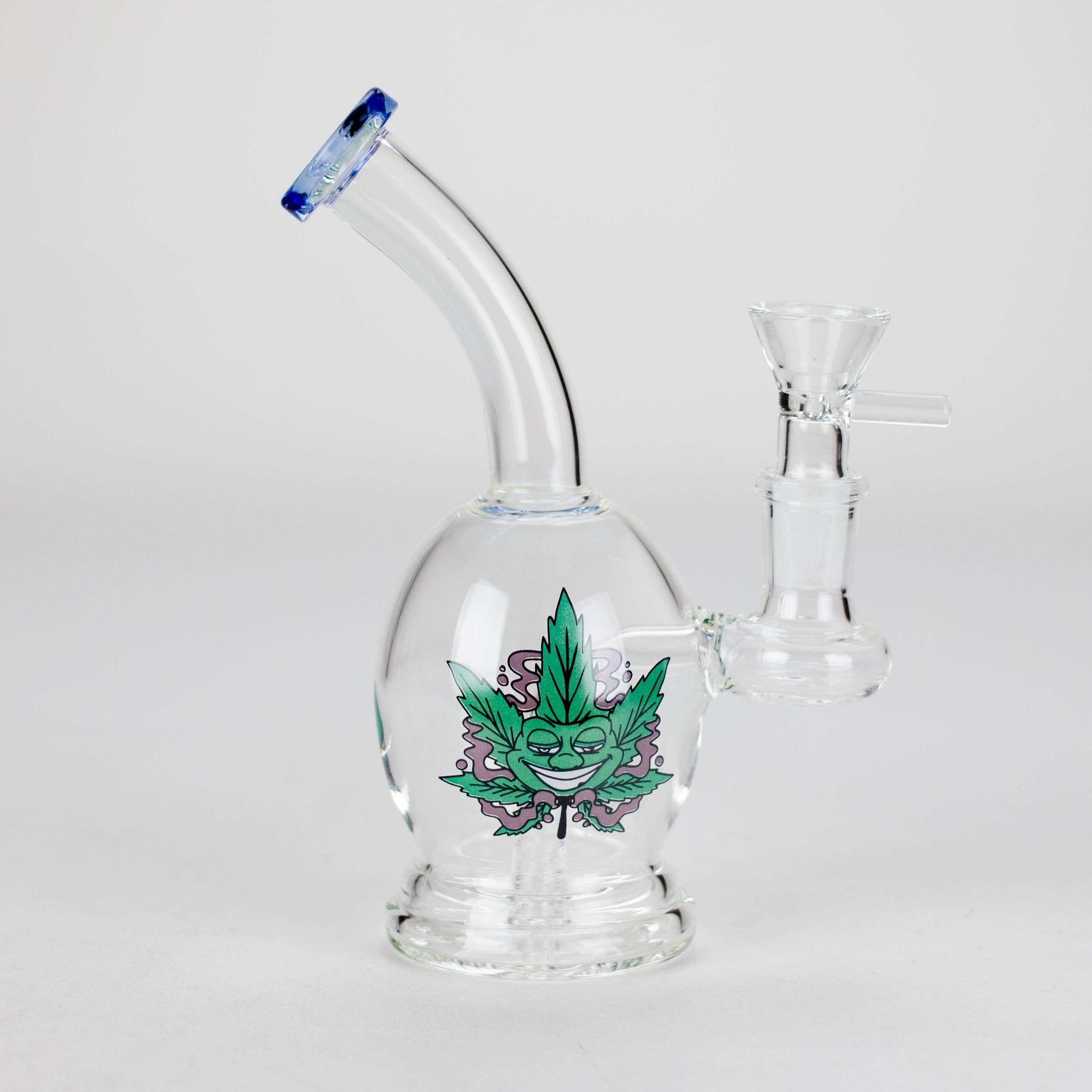 6.5″ Cartoon PrintGlass Bong [F230829-2C]