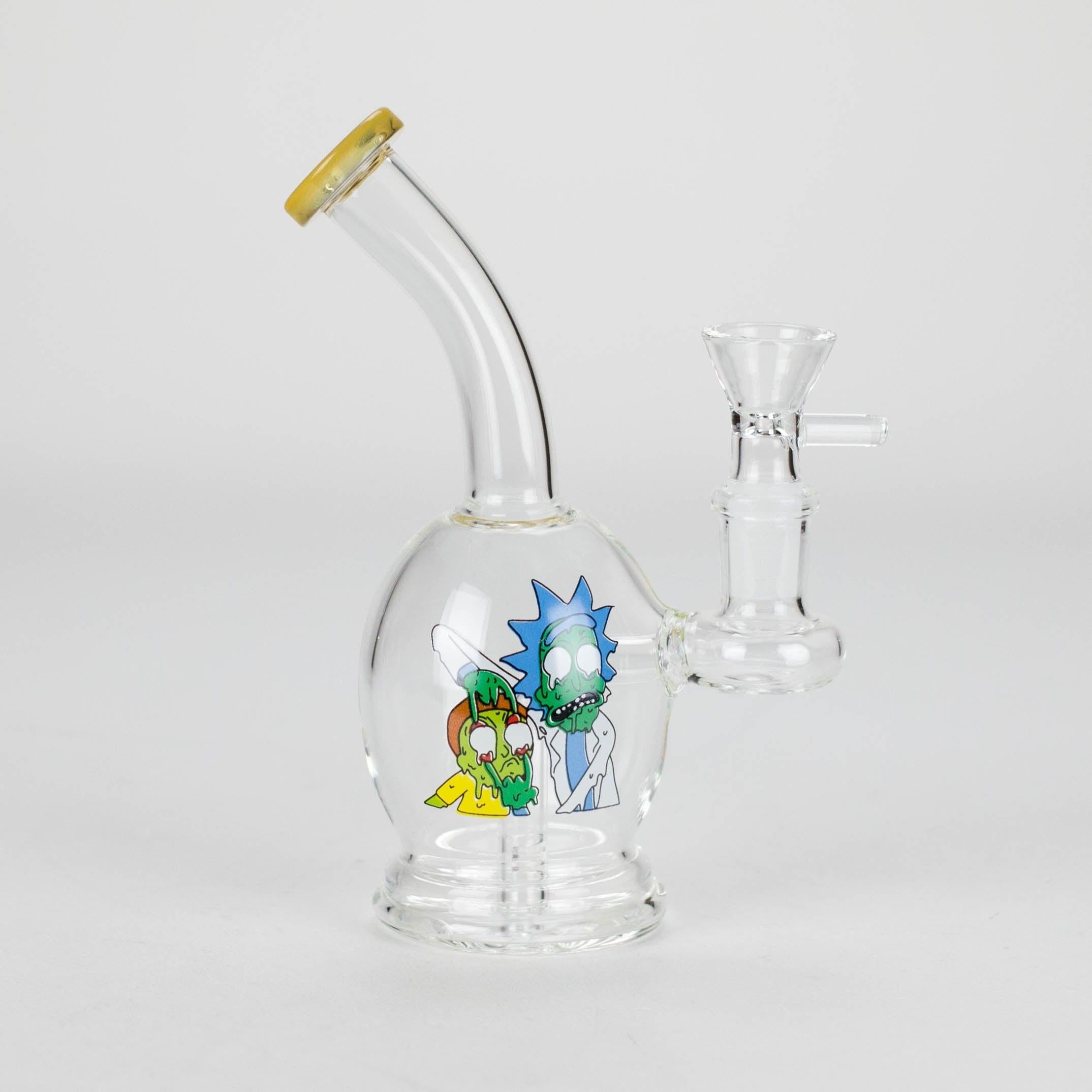 6.5″ Cartoon PrintGlass Bong [F230829-2C]