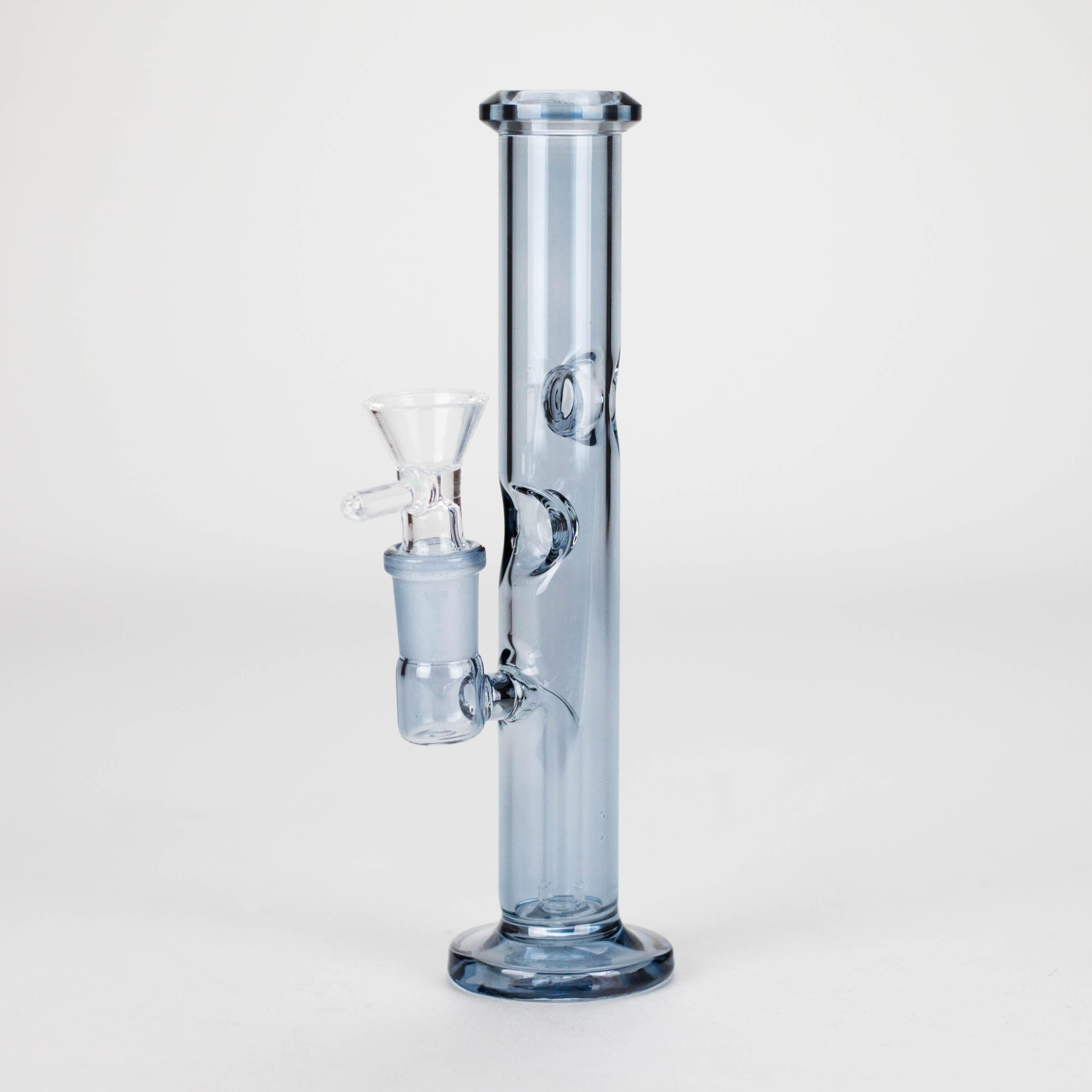 7″ Stemless Straight Tube Glass Bong [WP8074] Secondary image