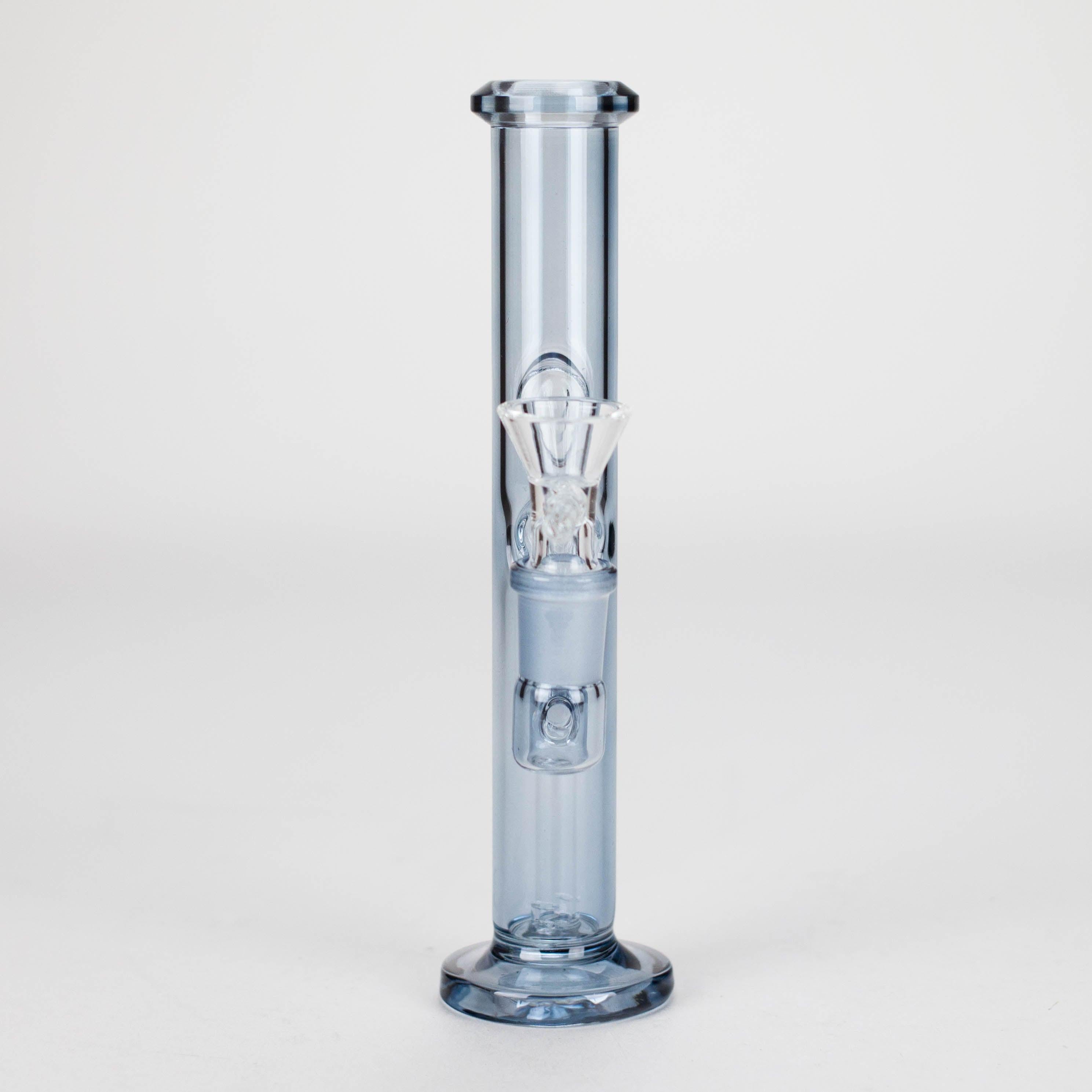 7″ Stemless Straight Tube Glass Bong [WP8074]