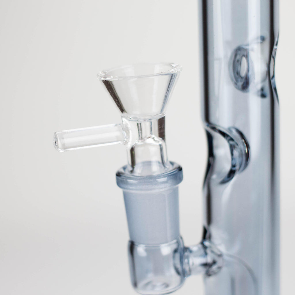 7″ Stemless Straight Tube Glass Bong [WP8074]