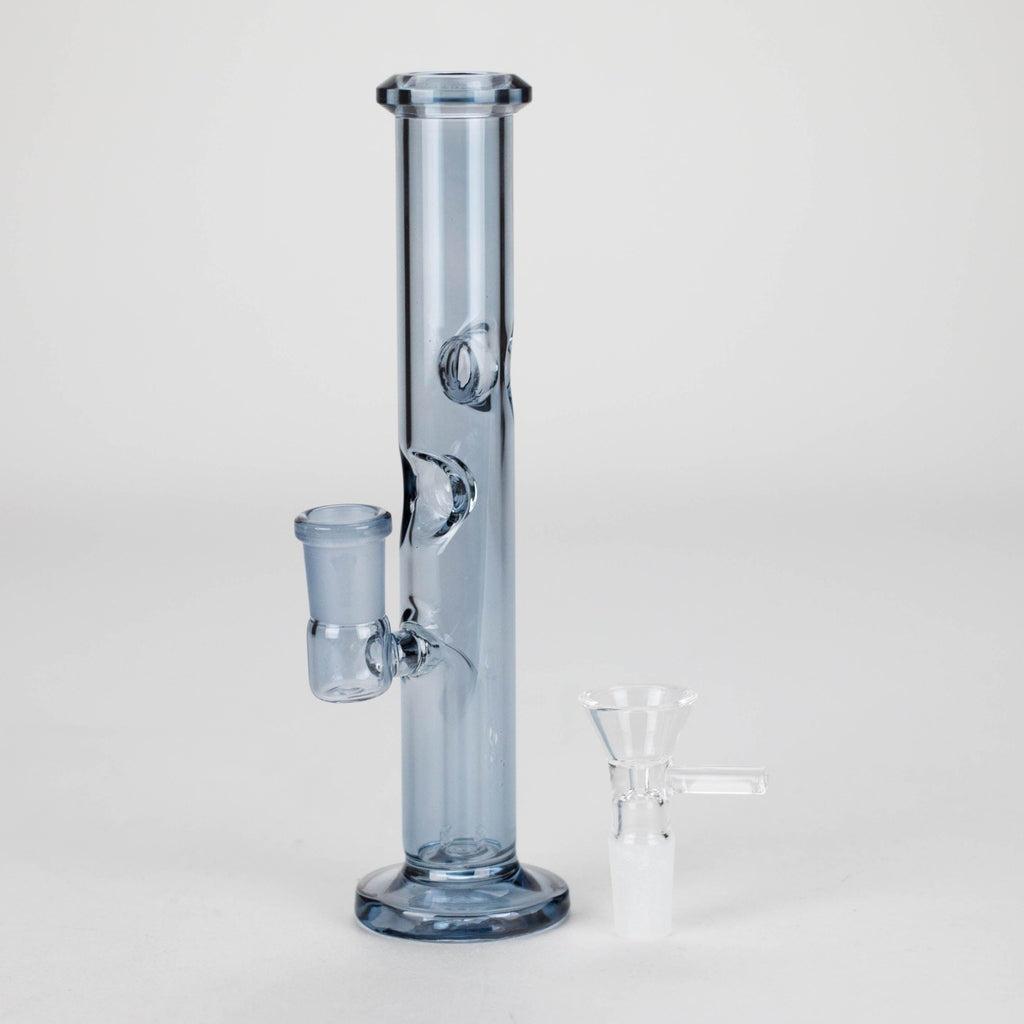 7″ Stemless Straight Tube Glass Bong [WP8074]