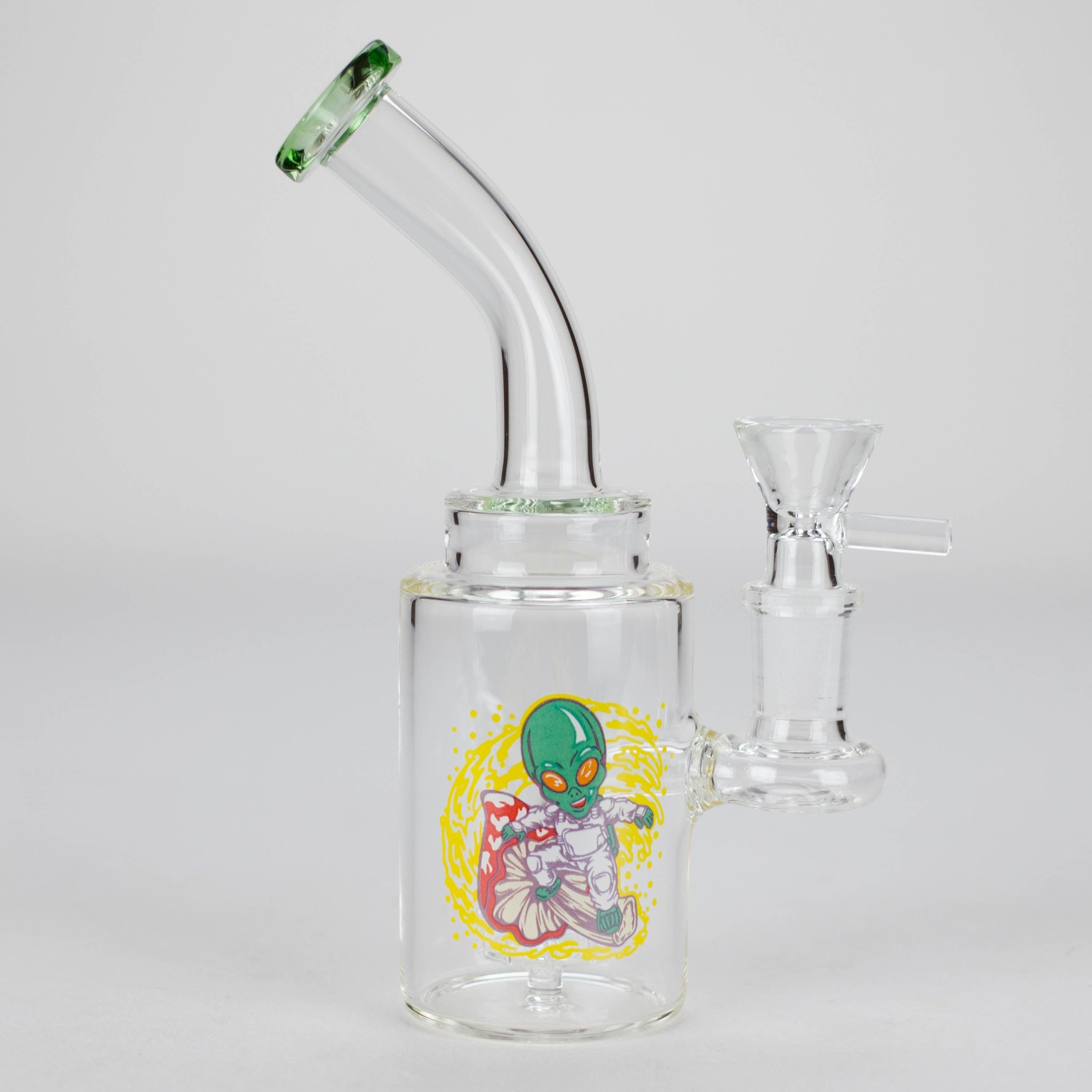 6.5″ Cartoon PrintGlass Bong [F230829-2A] Secondary image