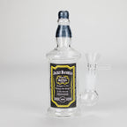 6″ Wine Bottle Design Glass Bong [G0923045]