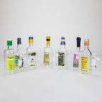 6″ Wine Bottle Design Glass Bong [G0923045]