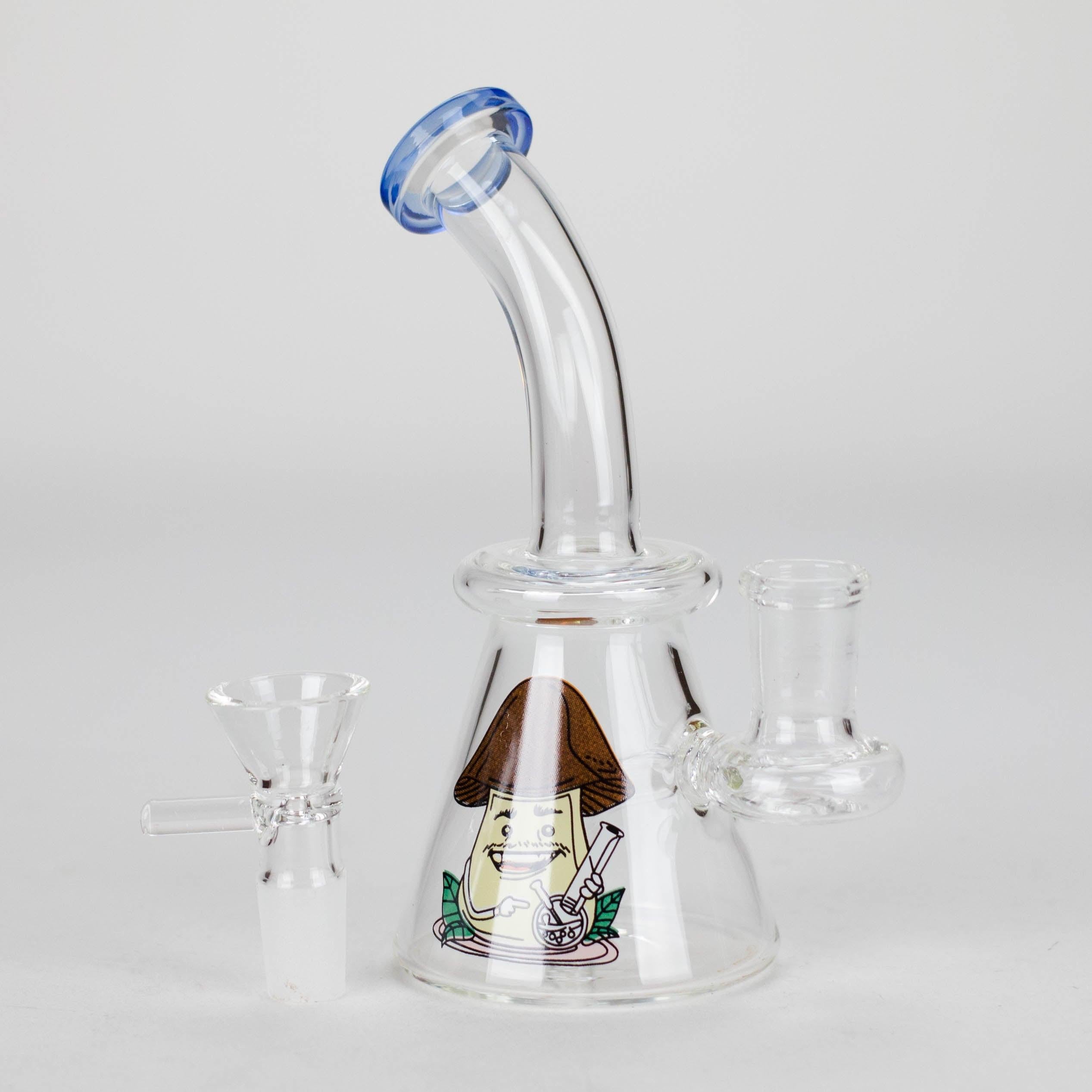 6.5″ Cartoon PrintGlass Bong [F230829-2D]