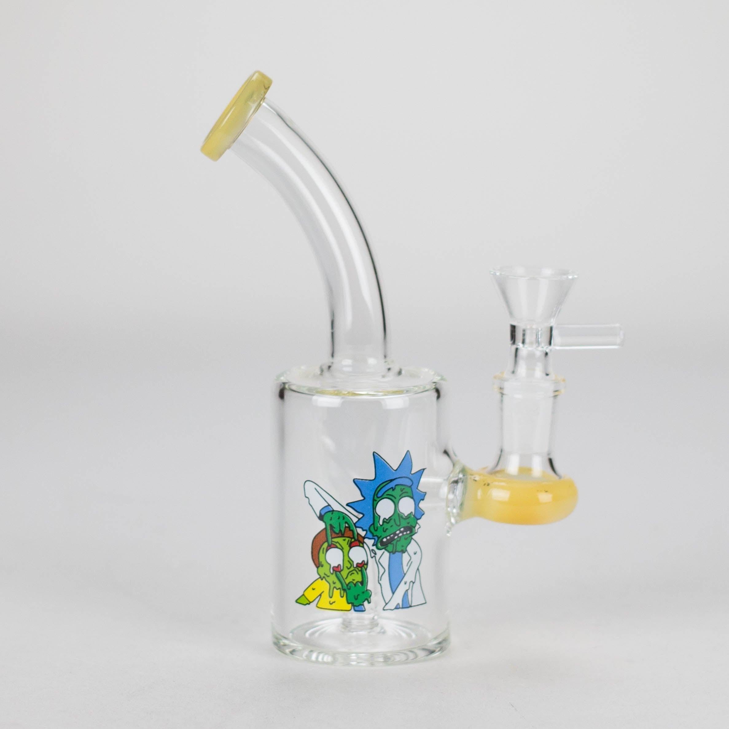 6.5″ Cartoon Print Glass Bong [F230829-2E]