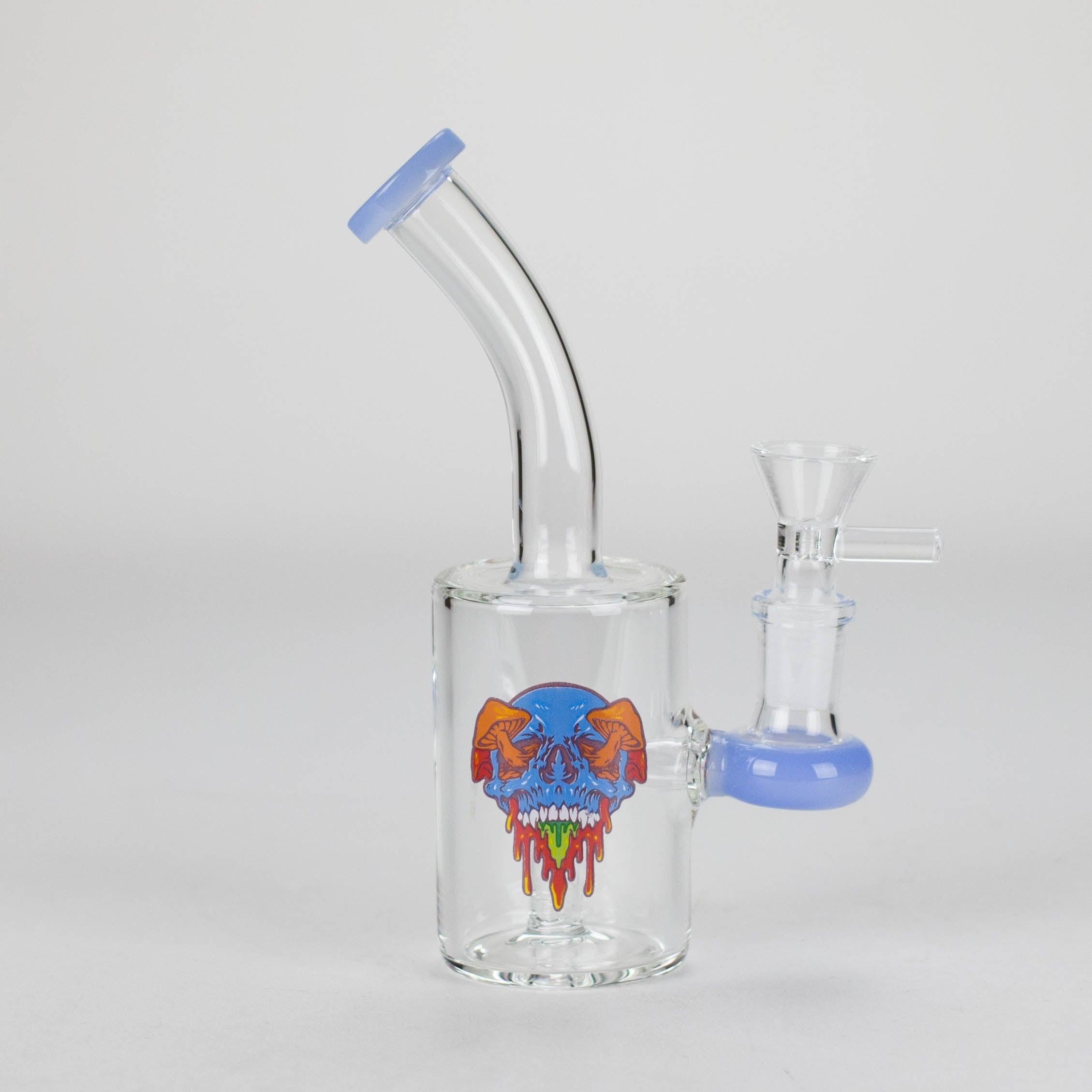 6.5″ Cartoon Print Glass Bong [F230829-2E] Secondary image