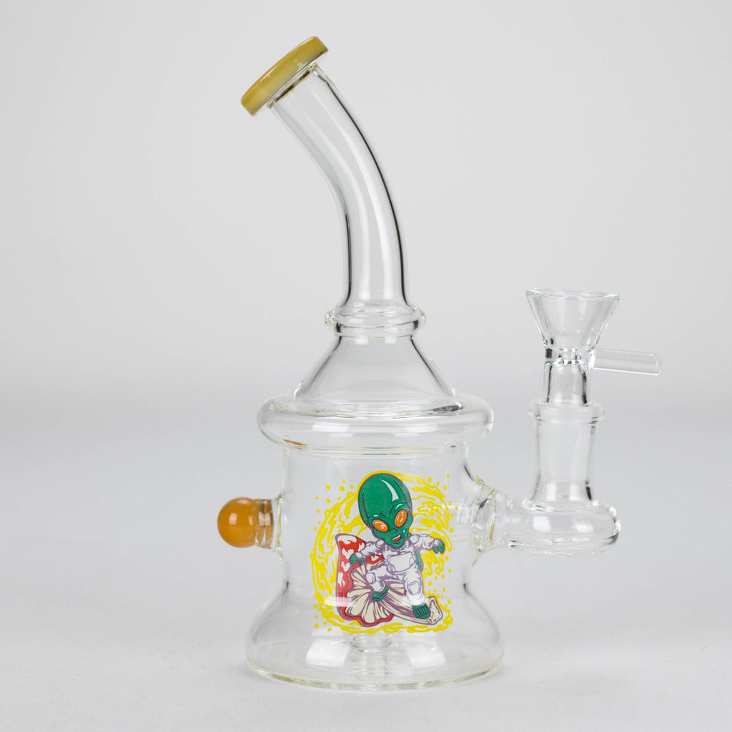 6.5″ Cartoon PrintGlass Bong [F230829-1E]
