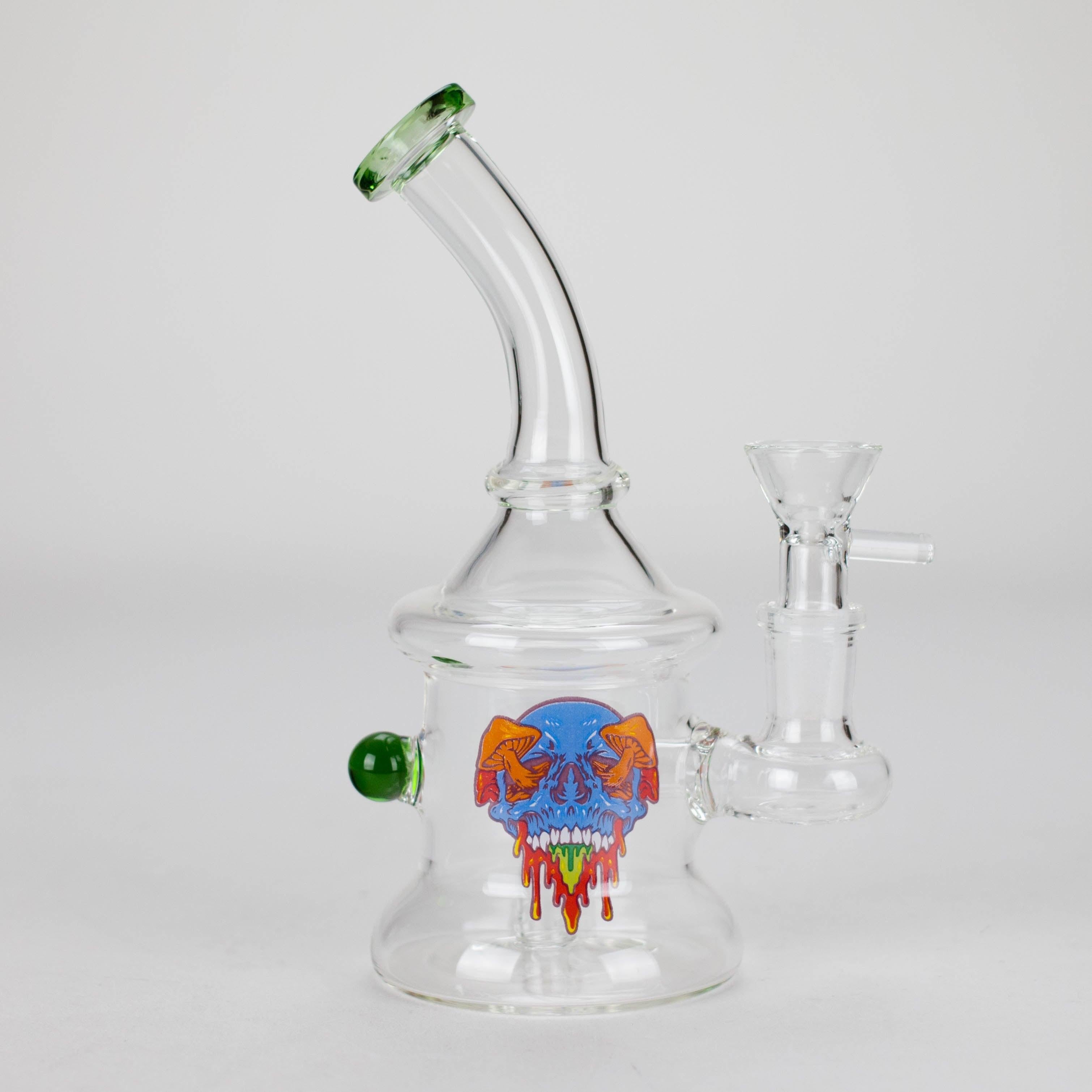 6.5″ Cartoon PrintGlass Bong [F230829-1E]