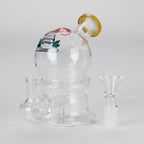 6.5″ Cartoon Print Glass Bong [F230829-3]