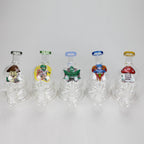 6.5″ Cartoon Print Glass Bong [F230829-3]