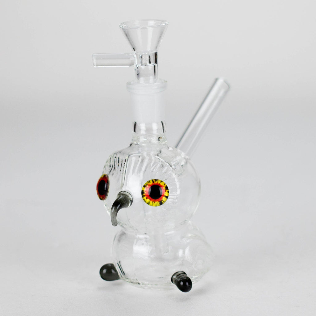 4″ Owl Glass Bong [F20230926-4A]