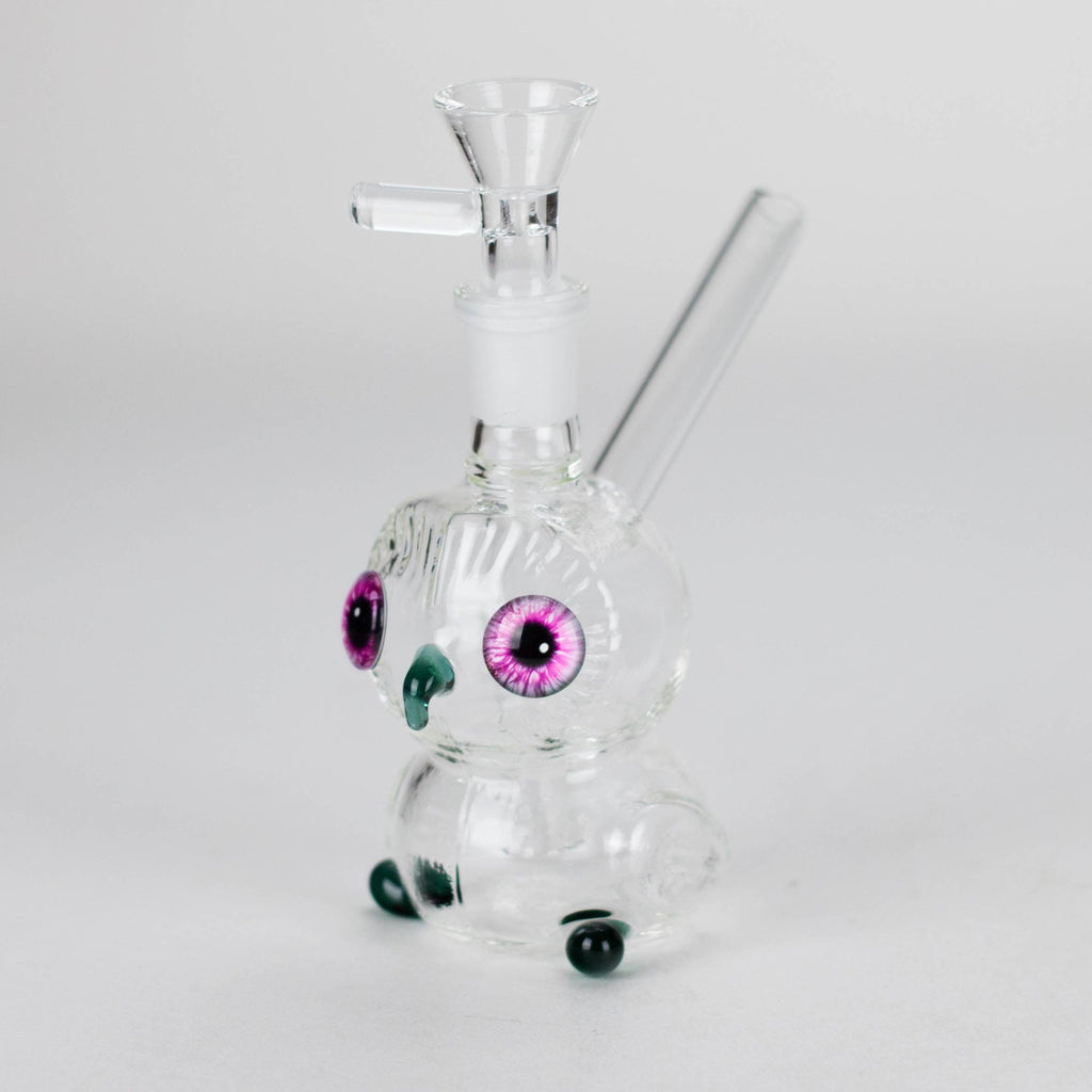 4″ Owl Glass Bong [F20230926-4A]