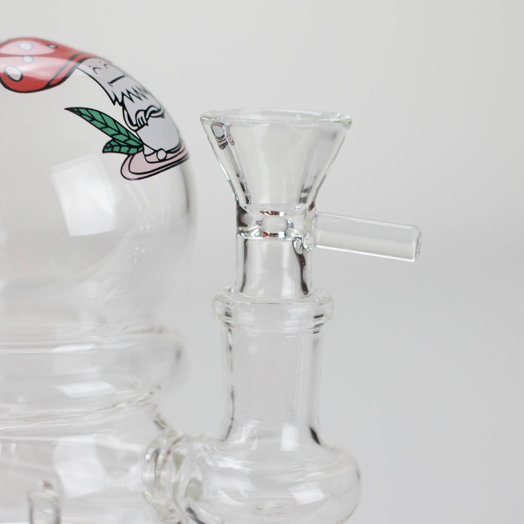 6.5″ Cartoon Print Glass Bong [F230829-3]
