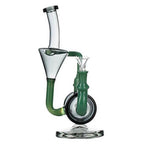 11″ Jade Green Tecycler Glass Bong [C8034]