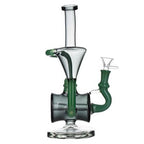 11″ Jade Green Tecycler Glass Bong [C8034]